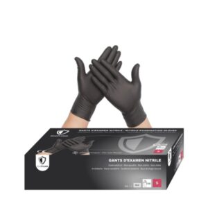 Guante higiénico negro
