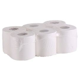 Toalla de mano tipo gofre x6 rollos